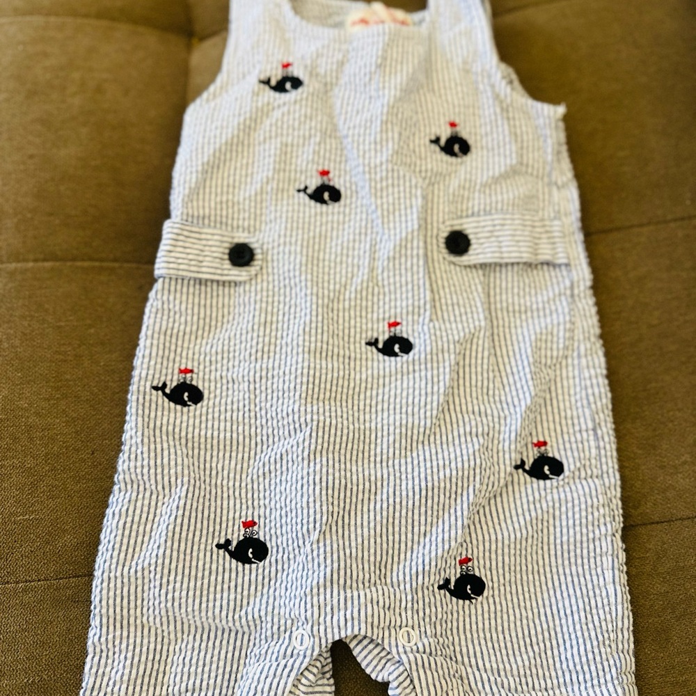 Boys 18 month Toffee Apple Romper